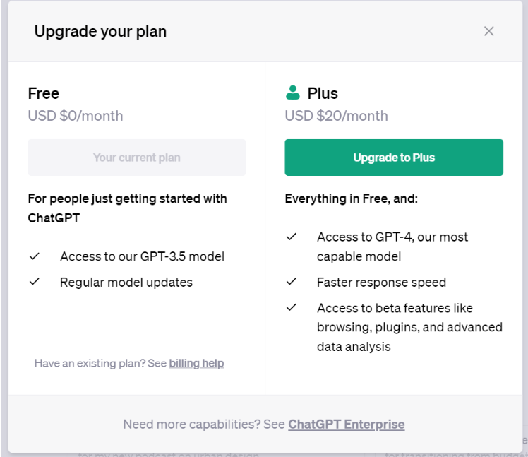 тарифы Gpt